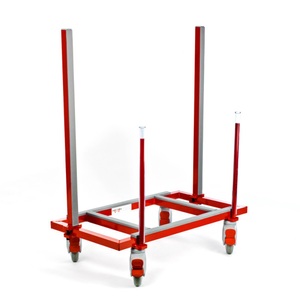 Jungheinrich PROFISHOP, Multi-Trolley, TK 250 kg, LxB 780 x 420 mm, 2 feste u. 2 verstellbare Stangen