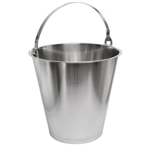 RENNER, RENNER Eimer aus Edelstahl, 15 Liter