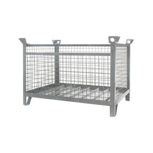 Eichinger, Eichinger® Industrie-Gitterbox-Stapelpalette, 1500 kg, LxBxH 1500x1000x750 mm, feuerverzinkt