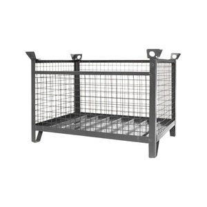 Eichinger, Eichinger® Industrie-Gitterbox-Stapelpalette, 1500 kg, LxBxH 1000x800x750 mm anthrazitgrau