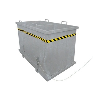 Eichinger, Eichinger® Klappbodenbehälter Sortiersystem, 2x900 LIter feuerverzinkt