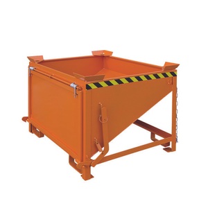 Eichinger, Eichinger® Silobehälter mit grossflächiger Schüttklappe, 400 Liter reinorange