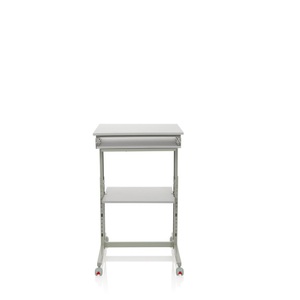 hjh OFFICE, hjh OFFICE Computertisch / Schreibtisch WORKSTATION, grau