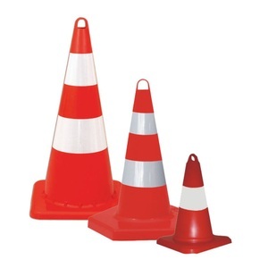 Jungheinrich PROFISHOP, Leitkegel aus PP, hart, tagesleuchtend, Höhe 500 mm