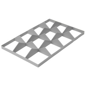 ALPHA Paletten, Fachwerkeinsatz für Gläserkiste, 3x4 unten
