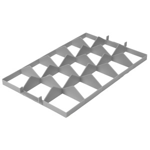 ALPHA Paletten, Fachwerkeinsatz für Gläserkiste, 3x5 oben
