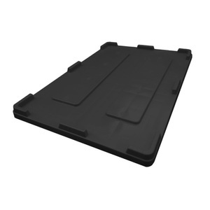 ALPHA Paletten, Deckel für Palettenbox, 1200x800 mm, schwarz, zum Auflegen