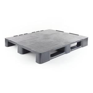 ALPHA Paletten, Kunststoffpalette, 1200x1000x145 mm, mit geschlossenem Oberdeck