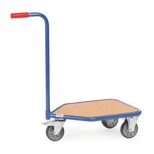 Fetra, fetra® Griffroller, Holzplattform, 3 Räder, TK 150 kg