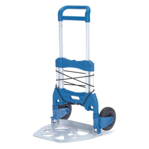Fetra, fetra® Klappbare Alu-Transportkarre, Tragkraft 250 kg, Schaufel BxT 595 x 450 mm
