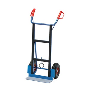 Fetra, fetra® Gerätekarre aus Stahl, Tragkraft 350 kg, Schaufel BxT 450 x 150 mm