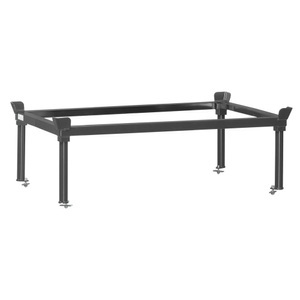 Fetra, Aufsetzrahmen, für Paletten-Fahrgestell, Stahl, bis 1200 kg, anthrazitgrau, H 370/652 mm