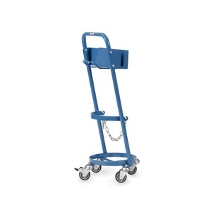 Fetra, fetra® Propangasflaschen-Roller, für 1 Flasche à 11 kg, inkl. Haken + Halterung