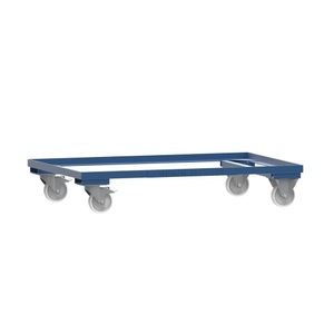 Heson, Fahrgestell für HESON® Gitterbox, lackiert, für Behälter 1.200 x 800 mm, enzianblau