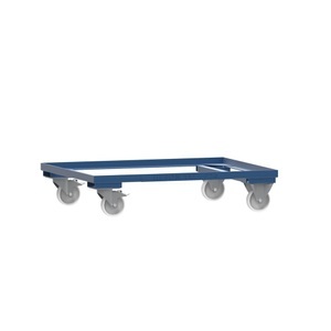 Heson, Fahrgestell für HESON® Gitterbox, lackiert, für Behälter 1.000 x 800 mm, enzianblau