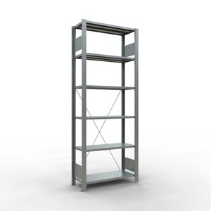 SCHULTE, SCHULTE Aktenregal GF, einseitig, ohne Endanschläge, FL 85 kg, HxBxT 2.000 x 750 x 300 mm