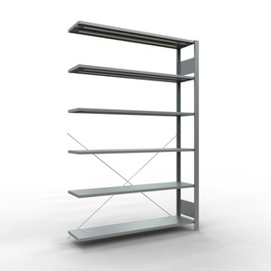 SCHULTE, SCHULTE Aktenregal AF, einseitig, ohne Endanschläge, FL 85 kg, HxBxT 2.000 x 1.300 x 300 mm