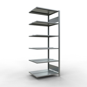 SCHULTE, SCHULTE Aktenregal AF, doppelseitig, mit Mittelanschlägen, FL 150 kg, HxBxT 2.000 x 750 x 600 mm