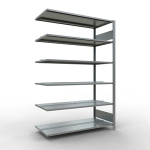 SCHULTE, SCHULTE Aktenregal AF, doppelseitig, mit Mittelanschlägen, FL 150 kg, HxBxT 2.000 x 1.300 x 600 mm
