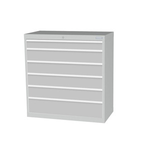 Jungheinrich PROFISHOP, Schubladenschrank Profi, Schubladen 1x100 + 4x150 + 1x200 mm, HxBxT 1.019 x 980 x 500 mm