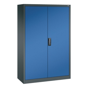 CP, C+P Werkzeugschrank, Schubladen 4x174 mm, 6 Böden, Breite 1.200 mm, anthrazitgrau, enzianblau