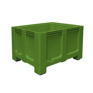 Jungheinrich PROFISHOP, Grossbehälter aus Polyethylen, 610 Liter, mit Füssen, grün