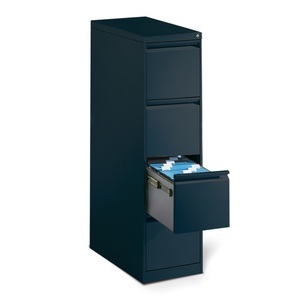 CP, C+P Karteikartenschrank Office, DIN A4 quer, 2-bahnig, 4 Schubladen, anthrazit