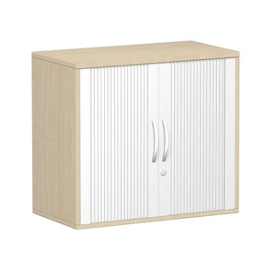 Geramöbel, Anstell-Querrollladenschrank Lissabon, 2 OH, Ahorn