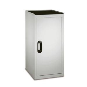 CP, C+P Umweltschrank, 2 Wannen, HxBxT 1.000 x 500 x 500 mm, lichtgrau/rubinrot