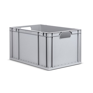 undefined, Euro-Stapelbehälter, mit grauen Grifföffnungen, 65 Liter, 4 Stk/VE
