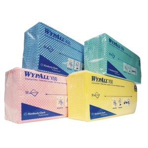 HYDROKNIT, HYDROKNIT Wischtücher WYPALL X50, Interfold, HxB 416 x 245 mm, gelb
