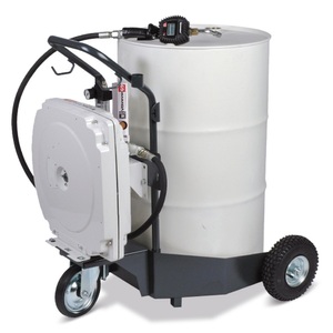 Samoa-Hallbauer, Ölanlagen SAMOA-HALLBAUER mit Automatik-Schlauchaufroller, verfahrbar, 200 Liter