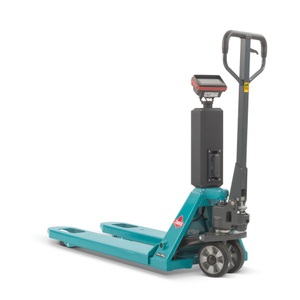 Ameise®, Hubwagen mit Waage Ameise® PTM 2.0 Scale mit Touchdisplay, Tragfähigkeit 2.000 kg, Tandemrollen