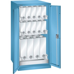 Lista, LISTA Chemikalienschrank, HxBxT 1.450 x 717 x 753 mm, 3 Kannenböden, lichtblau