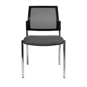 Topstar, Topstar® Besucherstuhl BtoB 10 mit Netz-Rückenlehne + 4 Fuss Gestell, anthrazit
