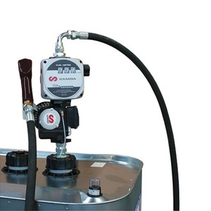 Jungheinrich PROFISHOP, Elektropumpe SAMOA-HALLBAUER Dieselmatic® 60 Typ S, 230 V, mechanischer Zähler
