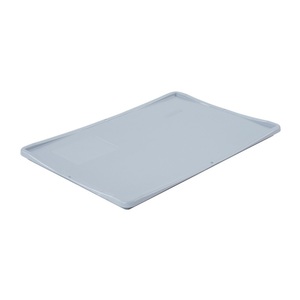 ALPHA Paletten, Deckel für Euro-Stapelbehälter BASIC, BxT 600 x 400 mm