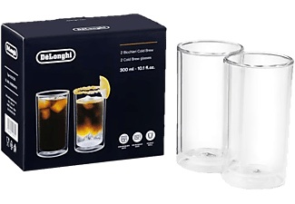 De Longhi, De'Longhi Cold Brew Doppelwand-Gläser 300 ml, De'Longhi Cold Brew Doppelwand-Gläser 300 ml