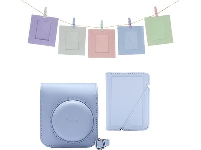Fujifilm, Fujifilm Instax Mini 12 Accessory Kit Blue Kameratasche, FUJIFILM Instax Mini 12 - Zubehör-Kit (Blau)