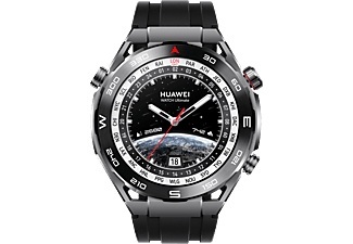 Huawei, HUAWEI WATCH Ultimate - Expedition Black Edition - Smartwatch (140 - 210 mm, HNBR (Hydriertes Nitril Gummi), Entdeckerschwarz), Watch Ultimate Entdeckerschwarz, Smartwatch