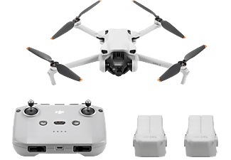 dji, DJI Mini 3 Fly More Combo - Drohne (12 MP, 38 Min. Flugzeit), 