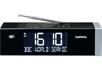 Lenco, LENCO CR-640BK - Radiowecker (DAB, FM, DAB+, Schwarz), Lenco DAB+ Radiowecker CR-640BK, DAB+, Schwarz