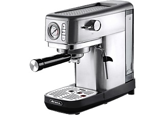 Ariete, Ariete Kaffeemaschine 1381 Silber, Ariete ARI-1381-ML Siebträgermaschine silber
