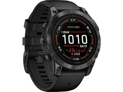 Garmin, GARMIN epix Pro (Gen2) 47 mm - GPS-Smartwatch (125 - 208 mm, Silikon, Schwarz/Schiefergrau), GARMIN epix Pro (Gen2) 47 mm - GPS-Smartwatch (125 208 mm, Silikon, Schwarz/Schiefergrau)