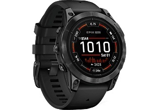 Garmin, GARMIN epix Pro (Gen2) 47 mm - GPS-Smartwatch (125 - 208 mm, Silikon, Schwarz/Schiefergrau), GARMIN epix Pro (Gen2) 47 mm - GPS-Smartwatch (125 208 mm, Silikon, Schwarz/Schiefergrau)