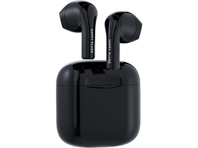Happy Plugs, Happy Plugs Joy ? Schwarz In-Ear Kopfhörer, HAPPY PLUGS Joy - True Wireless Kopfhörer (In-ear, Schwarz)
