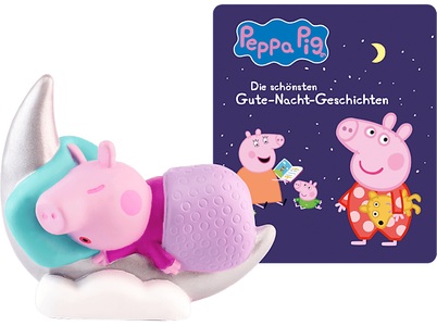 TONIES, Peppa Wutz - Gute Nacht Geschichten mit Peppa, Spielfigur, TONIES Peppa Pig: Die schönsten Gute-Nacht Geschichten - Hörfigur /D (Mehrfarbig)