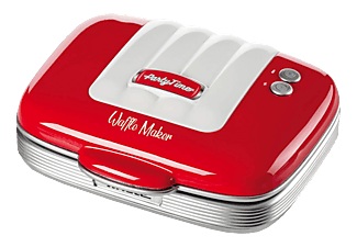 ARIETE Party Time - Waffeleisen (Rot)