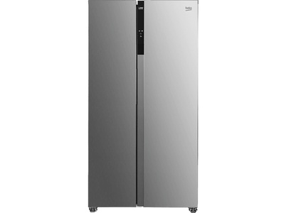 BEKO, BEKO SBS300 - Foodcenter/Side-by-Side (Standgerät), Beko Foodcenter SBS300 Silber
