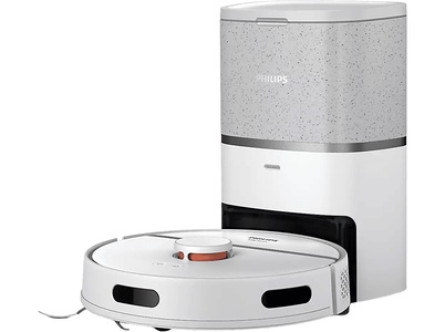 Philips, Philips XU3110/02 HomeRun 3100 Series Aqua Saugroboter, PHILIPS XU3110/02 - Saug- und Wischroboter (Weiss)